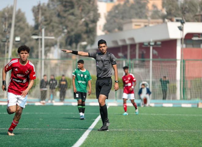 موسم مميز لحكم صاعد: محمد أيمن يسطع في سماء التحكيم المصري