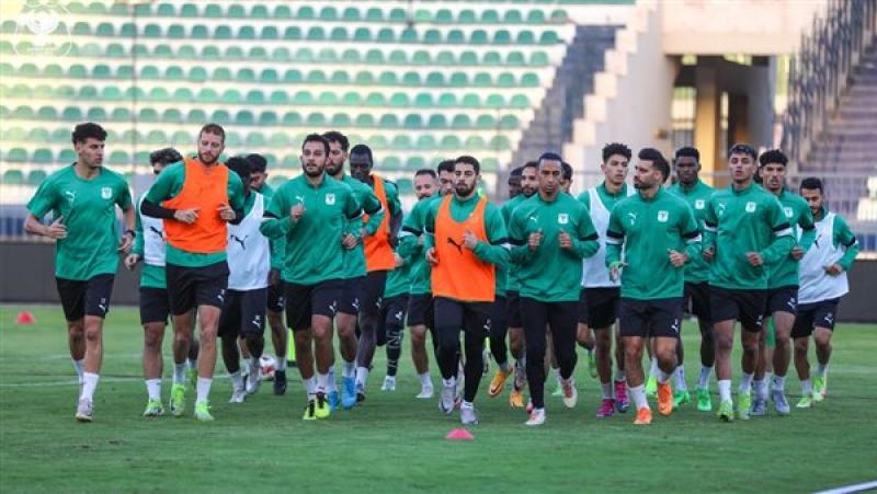 المصري.. يختتم تدريباته لمواجهة الأهلي في الدوري المصري