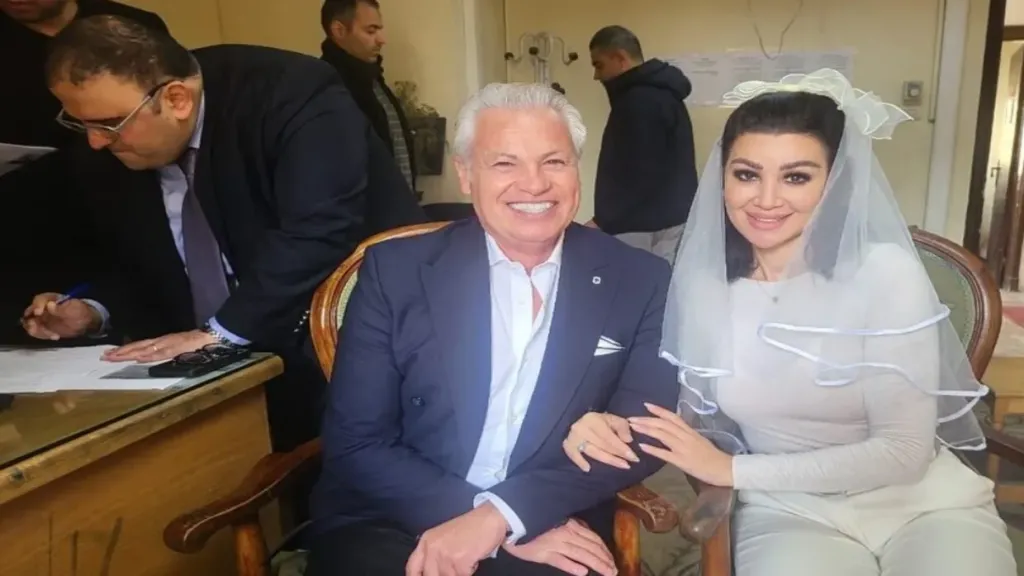 الفنانة أروى جودة وزوجها الإيطالي