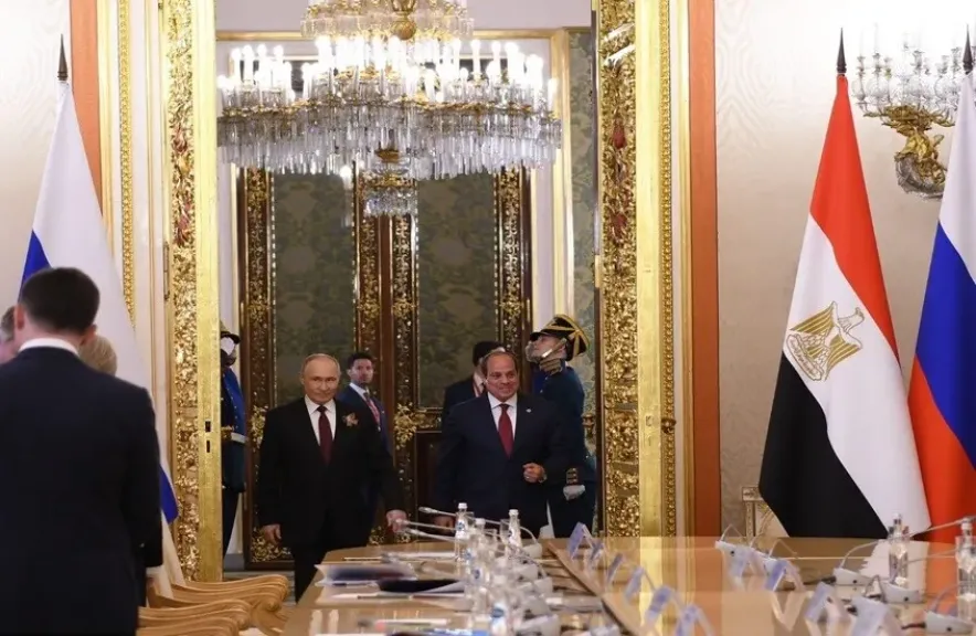 قمة موسكو.. السيسي وبوتين يؤكدان الشراكة الاستراتيجية ويدعوان لاستقرار غزة والمنطقة