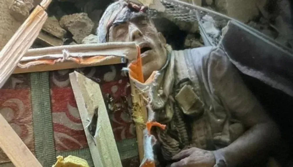 لحظة اغنيال السنوار