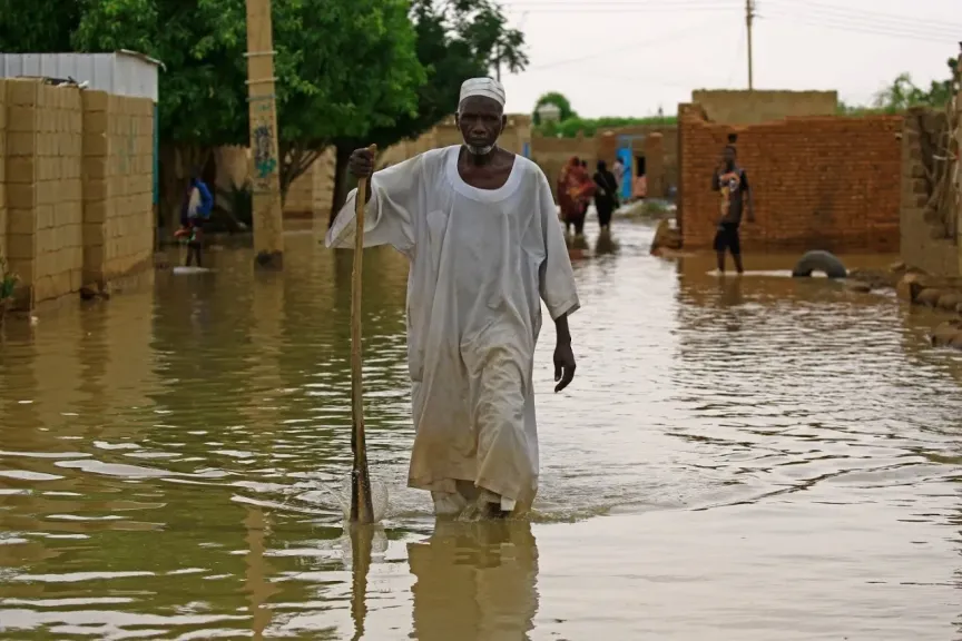 إنذار مبكر من الحكومة السودانية  بأحتمال سيول مفاجئة في جنوب كردفان