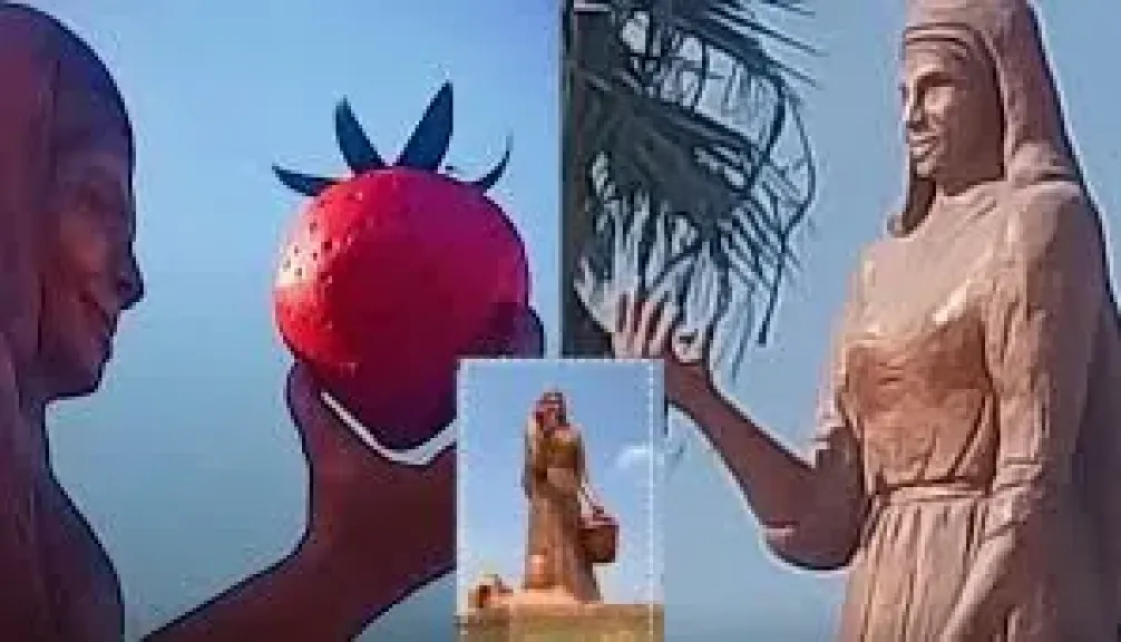 تمثال ملكة الفراولة