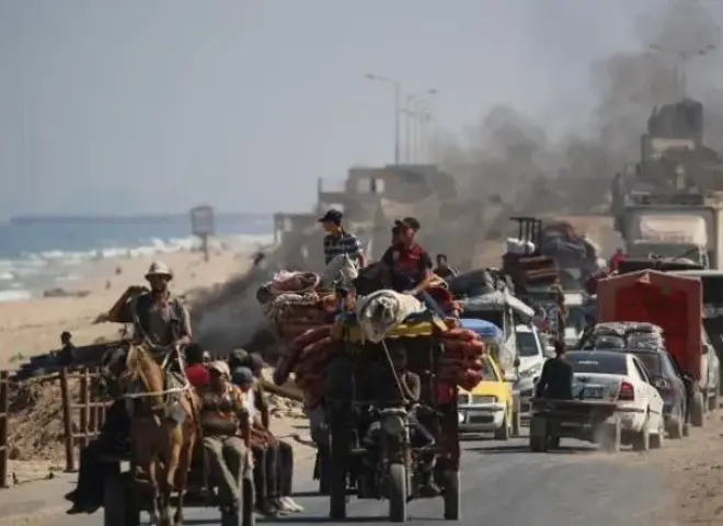 الجيش الإسرائيلي يفتح ممرا مؤقتا للفلسطينيين عبر شارع صلاح الدين مع استمرار التوغل في غزة