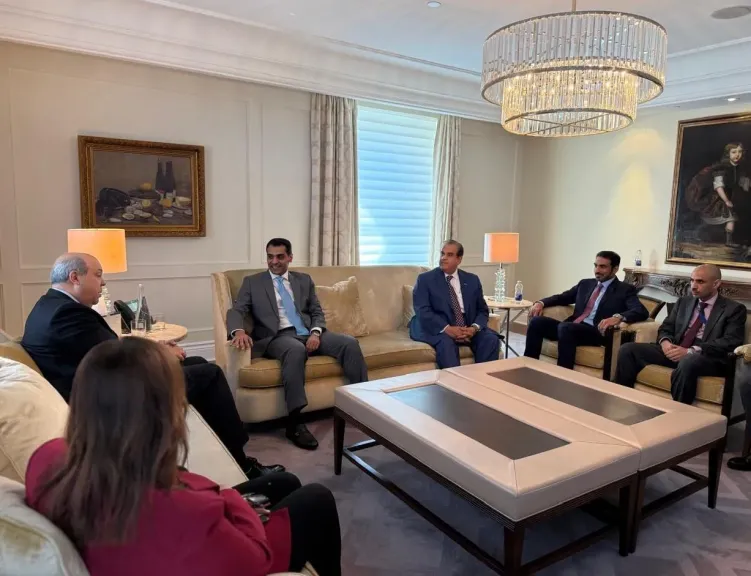 سامح الحفني وزير الطيران المدني والشيخ محمد بن عبد
