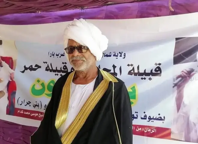 مقتل أمير قبيلة المجانين سليمان جابر بالسودان و16 من مرافقيه في استهداف مباشر بشمال كردفان
