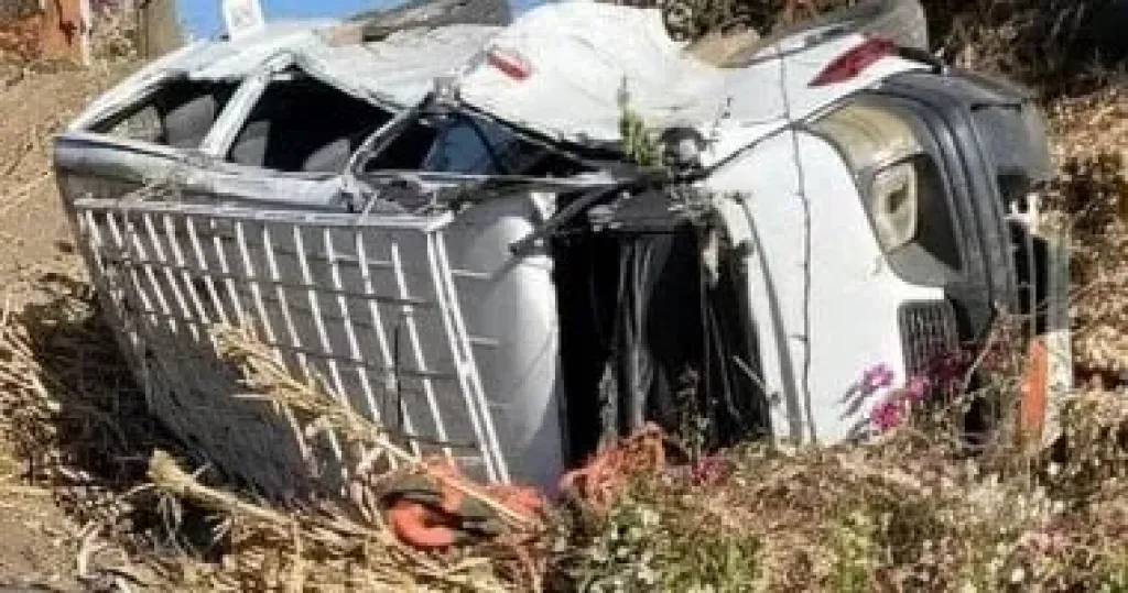 مأساة ساعة الفجرعلى طريق الدبابية بإسنا.. مصرع شخص وإصابة 8