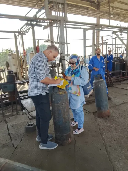 الجيزة توقف تلاعبًا خطيرًا في أسطوانات البوتاجاز