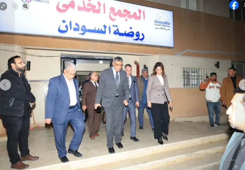 محافظ الجيزة يتفقد الاستعدادات النهائية قبل افتتاح المجمع الخدمي بروضة السودان.. خدمات متكاملة وتطوير شامل لخدمة الأهالي