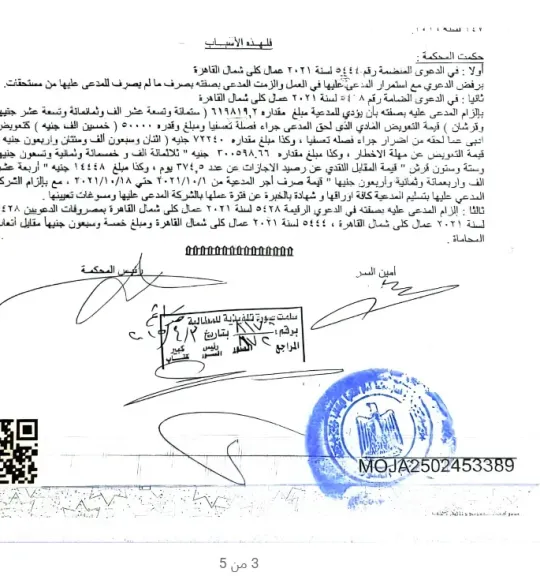 القضاء يلزم شركة أدوية كبرى بتعويض مليون ونصف جنيه لمندوبة دعاية طبية… وتحديد 15 ديسمبر موعدًا للحجز على الشركة