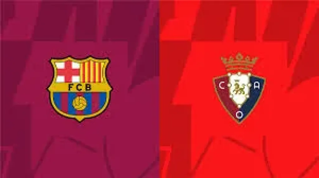 القنوات الناقلة لمباراة برشلونة وأوساسونا في الدوري الإسباني 2025-2026 وكيفية مشاهدة البث المباشر