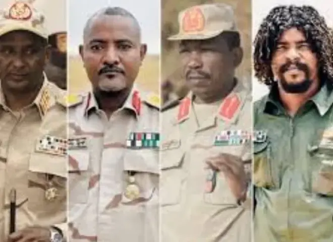 بالأسماء :قادة الموت والخراب في السودان . بريطانيا تفرض عقوبات على قيادات الدعم السريع المتورطة في المجازر