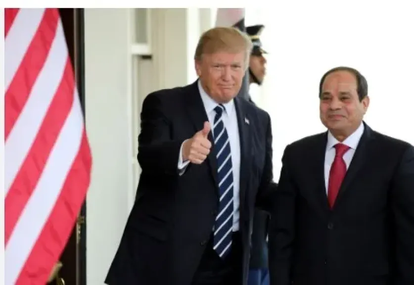 ترامب: السيسي صديقي وسأكون سعيدًا بلقائه... أتصالات دون حسم وصفقة الغاز عمل تجاري فقط